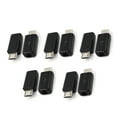 thumbnail image 2 of Apooke 10 pcs USB Male 5 Pin DIY Micro USB Connector Type-C Adapters Solder Terminal Repair for Fan Charger Power Cord Mouse, 2 of 8