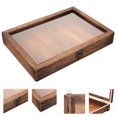 thumbnail image 3 of Empty Insect Display Case Wooden Frame Butterflies Specimen Display Case, 3 of 9