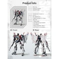 thumbnail image 3 of Transformers Blitzwing Figure Model Kit Phantom II Fighter Easy to Assemble 3D Articulated Action Pre Painted Collectible Series Toys Hobby, 3 of 6