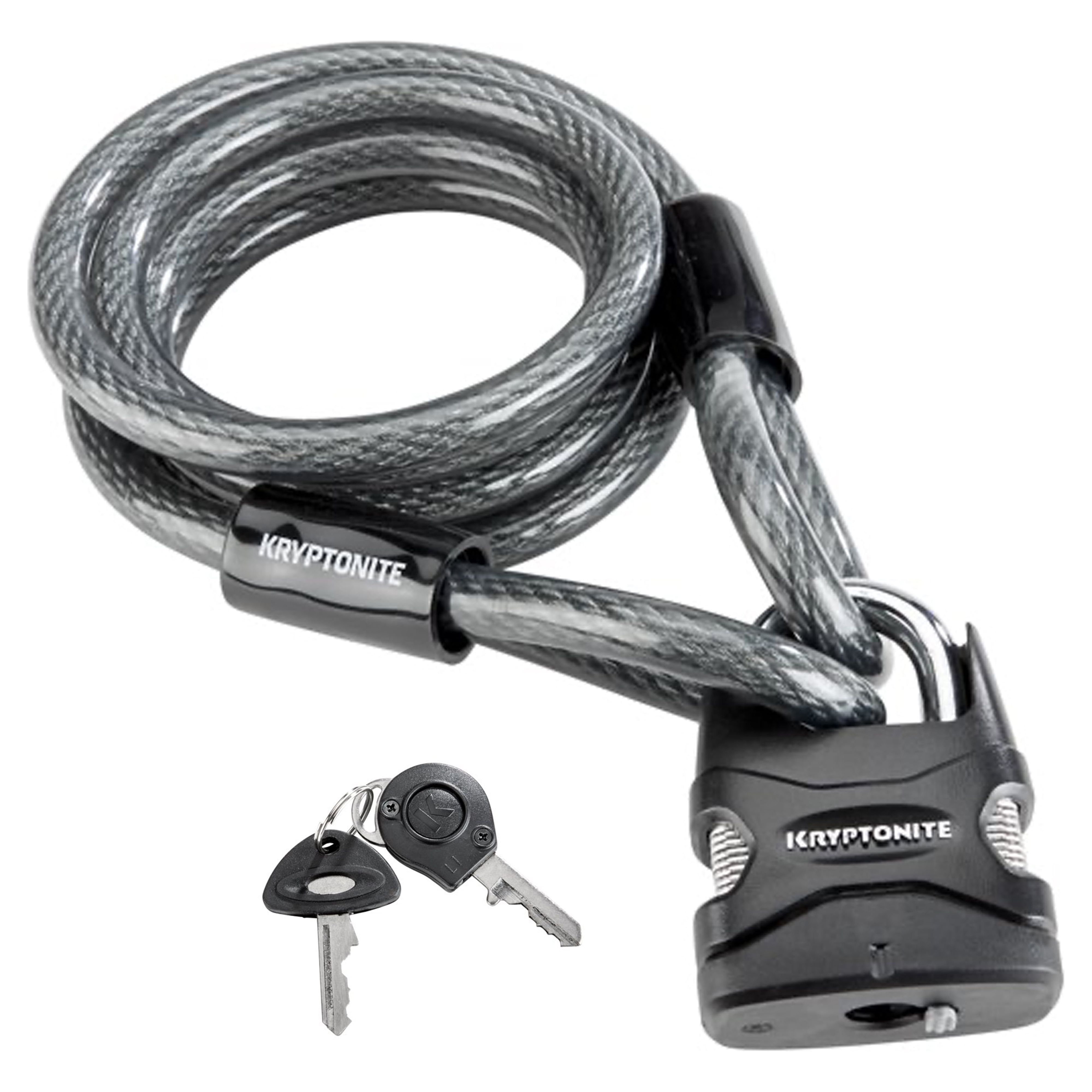 Kryptonite Double Loop Cable & Padlock