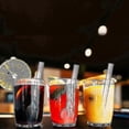 thumbnail image 4 of Round head Pyrex glass drinking straws reusable ecofriendly pack, 4 of 4