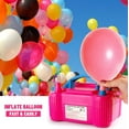 thumbnail image 3 of Balloon Pump, 120 PCS Electric Balloon Pump Kit,Balloon Inflator Pump, 3 of 8