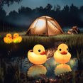 thumbnail image 4 of Ikohbadg Floating Solar Ducks for Pool Luminous Water Toys Remote Control Solar Powered Floating Ducks Pool Decor Eco-Friendly Solar Charged Yellow Duck Pool Lights, 4 of 14