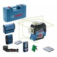 thumbnail image 1 of Nivel Laser Lineas Verde 360 Grados 30 M Gll 3-80 Cg Bosch azul, 1 of 5