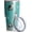 blackwhitecat-Aquifer Blue, variant on Cat Tumbler Stainless Steel Insulated Travel Coffee Cups with Lid and Straw,Ideal Gift for Cat Dad/Mom