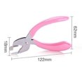 thumbnail image 2 of 2pcs Staple Removers Staple Pull Office Staple Removal Tool Hand-held Comfort and Energy Saving, no Damage to Paper(Pink and Blue), 2 of 4