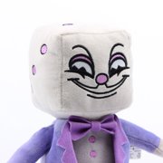 uiuoutoy Cuphead Game Toy King Dice Plush Doll Stuffed Toys 11'' Figure Gift