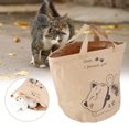 thumbnail image 4 of Sac de Jeu Portable en Papier Kraft pour Chat, Durable, Léger, Pliable, Offre une Cachette, Résistant à l'Usure, Résistant aux Rayures, 4 of 7