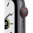 thumbnail image 2 of Apple Watch SE (GPS + Cellular, 44mm) - Space Grey Aluminium Case with Midnight Sport Band - Regular, 2 of 8