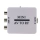 thumbnail image 3 of Mini HD Video Converter Box RCA AV CVSB a RF Video Adapter Converter Support RF 67.25Mhz 61.25Mhz Inevent EL2551-00B, 3 of 7