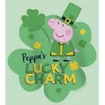 thumbnail image 2 of Girl's Peppa Pig St. Patrick's Day Lucky Charm Graphic T-Shirt, 2 of 4