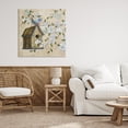 thumbnail image 2 of Stupell Industries Evening Song Birdhouse over Beige Canvas Wall Art design by Nan, 30 x 30, 2 of 7