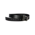 thumbnail image 3 of Levi's Metal Logo Leather Belt, Black, 3 of 6