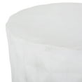 thumbnail image 5 of Aragon Lightweight Concrete Outdoor Side Table, Antique White, 5 of 6