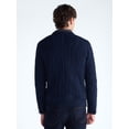 thumbnail image 4 of Free Assembly Men's Patchwork Fisherman Sweater, Midweight, Sizes XS- 3XLT, 4 of 6