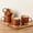 Caramel, variant on AmorArc 12OZ Stackable Coffee Mugs, Ceramic Coffee Cups with Texture Patterns for Man,Woman,Dad,Mom, Modern Coffee Mugs Set of 4 for Latte/Cappuccino/Cocoa. Dishwasher&Microwave Safe, Off White