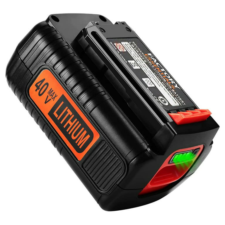 Enermall Replace for Black and Decker 40V Max Lithium Battery 2500mAh Lbx2040 LBXR2036