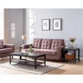 thumbnail image 3 of Smart Home Furniture Mid-Century Wood End Table in Red Cocoa, 3 of 3