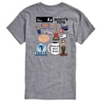 thumbnail image 2 of The Office - Office Grid - Men's Short Sleeve Graphic T-Shirt, 2 of 4