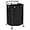 Black, variant on 110L Laundry Hamper with Wheels,Rolling Laundry Basket with Removable Bag,Round Iron Laundry Cart with Steel Frame and Handle,Dirty Clothes Hamper Organizer for Dorm,Laundry Room(Black)
