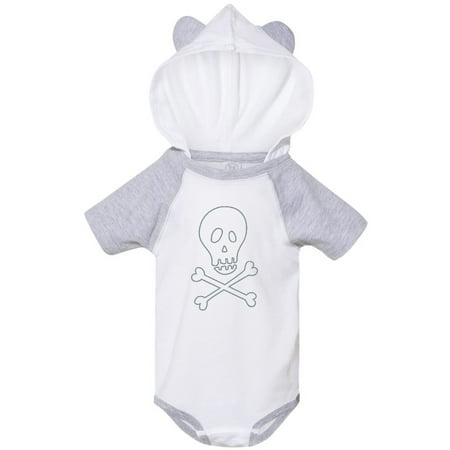 

Inktastic Skull and crossbones Gift Baby Boy or Baby Girl Bodysuit