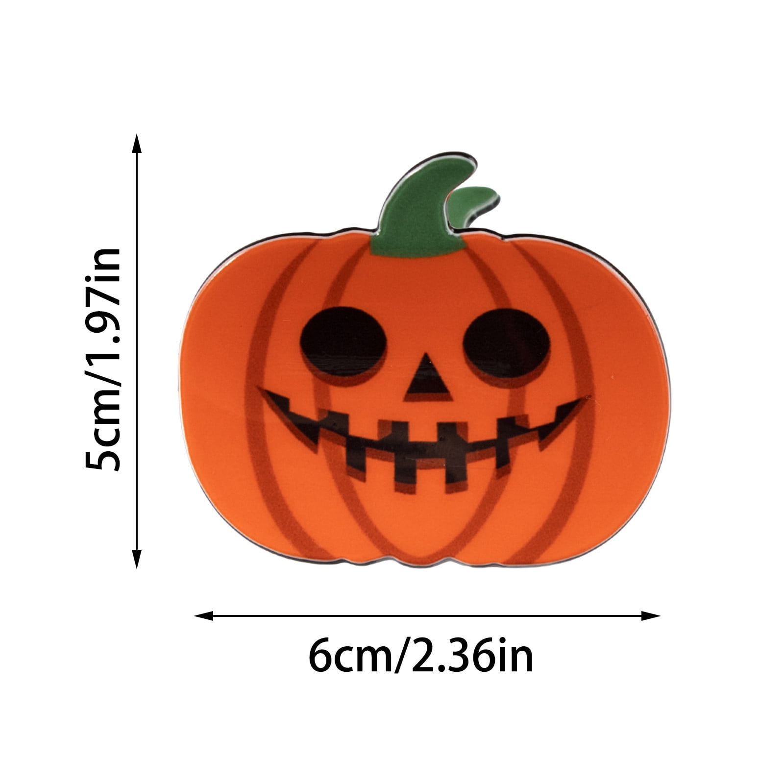 Halloween Hair Clips for Women Girls Cute Pumpkin Ghost Hair Claw Clips for Thin/Thick Hair Acrylic Hair Accessorie for Dance,Halloween Outfits Themed Parties Fall Hair Clips Halloween Gifts