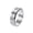 Silver, variant on Cubic Zirconia Fidget Rotating Rings for Men Band Silver Black Gold Plated Stainless Steel Statement Gift Personalized Dainty Jewelry Silver 12