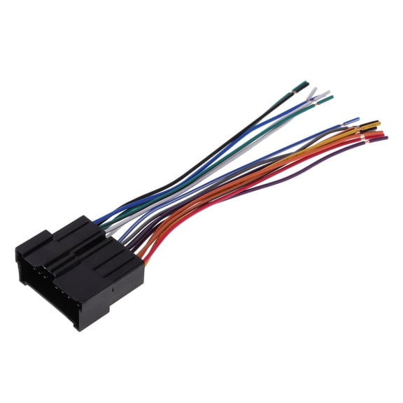 Unique Bargains 70-7301 Car Stereo CD Player Wiring Harness Set Wire Radio Adapter for Hyundai Accent 2000-2005 1 Pc