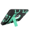 thumbnail image 5 of iPad Mini 1 Case ,iPad Mini 2 Case ,iPad Mini 3 Case, Mignova Heavy Duty rugged Anti-impact Hybrid Protective Case with Build In Kickstand For Apple iPad Mini 1 / 2 / 3(Black+Green), 5 of 7