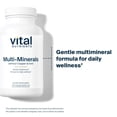 thumbnail image 5 of Vital Nutrients Multi-Minerals | Citrate/Malate Formula (No Copper or Iron) | Vegan Daily Multimineral | Gluten, Dairy, Soy Free | Non-GMO | 120 Capsules, 5 of 5