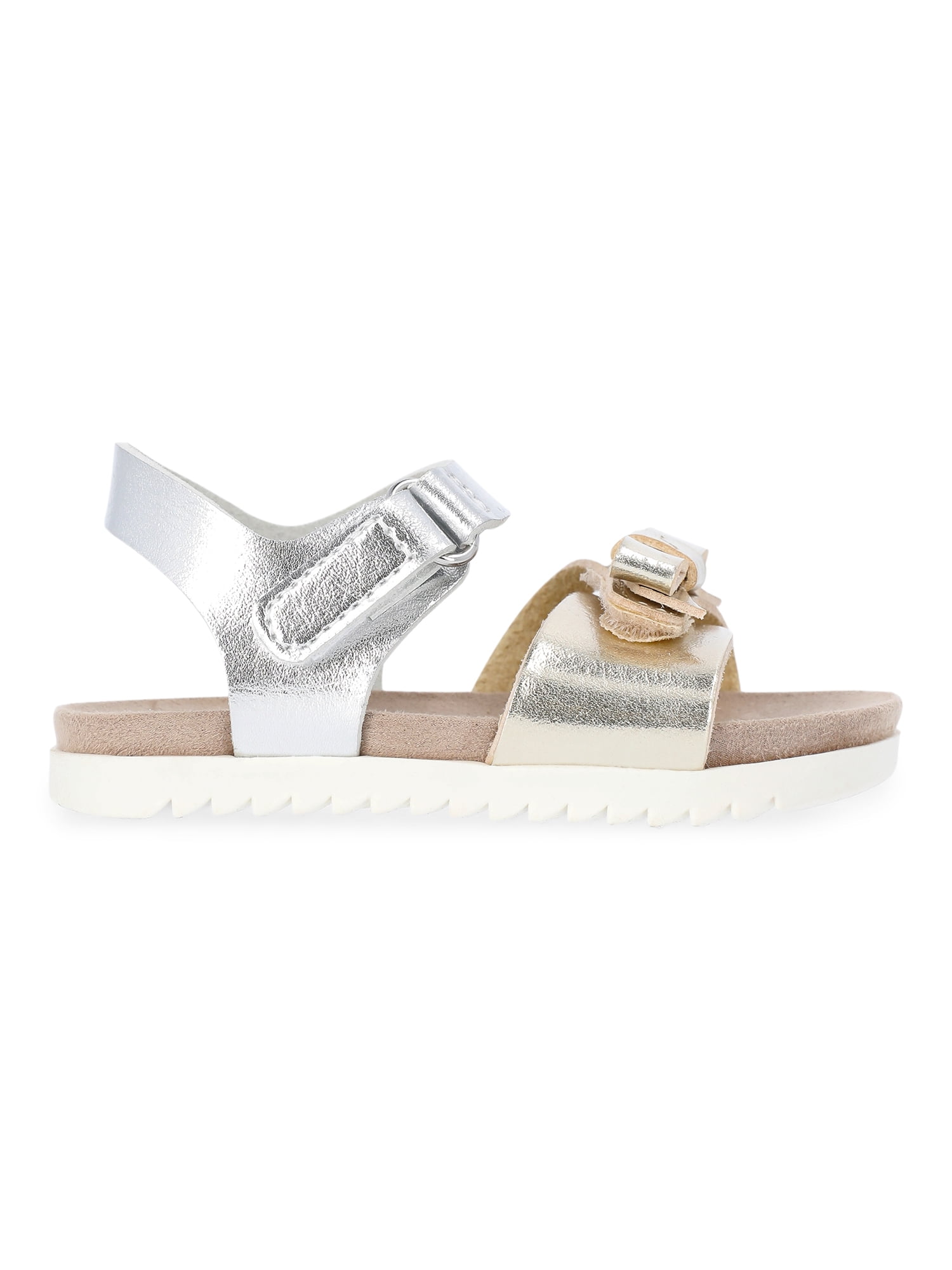 Wonder Nation Baby and Toddler Girls Bow Sandals