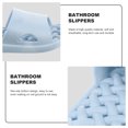 thumbnail image 2 of 1 par de zapatillas de ducha huecas para el hogar, zapatillas de baño antideslizantes para interiores, zapatos de ducha, 2 of 6