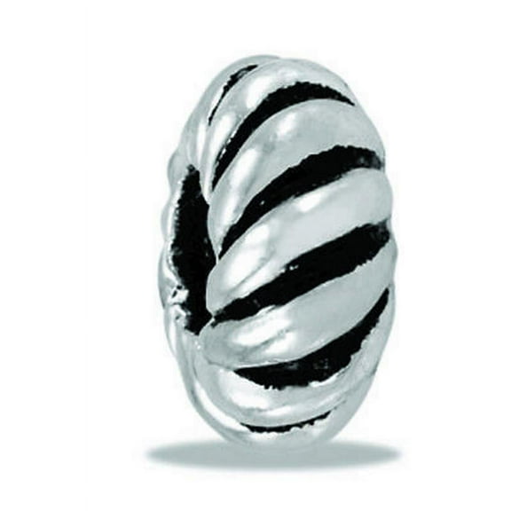 DaVinci Bead Silver Spiral - Jewelry Bracelet Memories Beads DB106-8-DAV