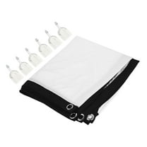 Kokiya 16:9 Projector Screen Foldable for Outdoor Movies Home Theater Entertainment 84inch with 6 Hooks