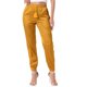 thumbnail image 1 of Pantalones de chándal casuales para mujer con cintura elástica Inspire Chic, longitud hasta el tobillo, joggers XS dorados, 1 of 6