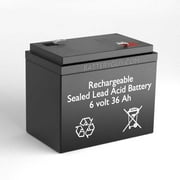 BatteryGuy EaglePicher CF-6V30 replacement 6V 36AH battery - BatteryGuy brand equivalent
