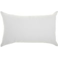 thumbnail image 2 of Nourison Trendy, Hip, New Age Pewter Decorative Throw Pillow , 14"X22", 2 of 2