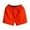 Orange, variant on ohmzyzo Mens Summer Beach Shorts Solid Color Quick Dry Swim Trunks Casual Lightweight Swimwear Shorts with Pockets