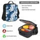 thumbnail image 5 of Easygdp Flower Mochila para Niños y Niñas con Set de Caja de Almuerzo y Estuche para Lápices 3 en 1, Mochila Escolar Estampada para Adolescentes, 5 of 7