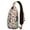 Grey-38, variant on Vibrant Tropical Paradise Sling Backpack – Lightweight Travel Crossbody Bag with Minimalist Palm Tree and Hawaiian Sunset Beach Designs