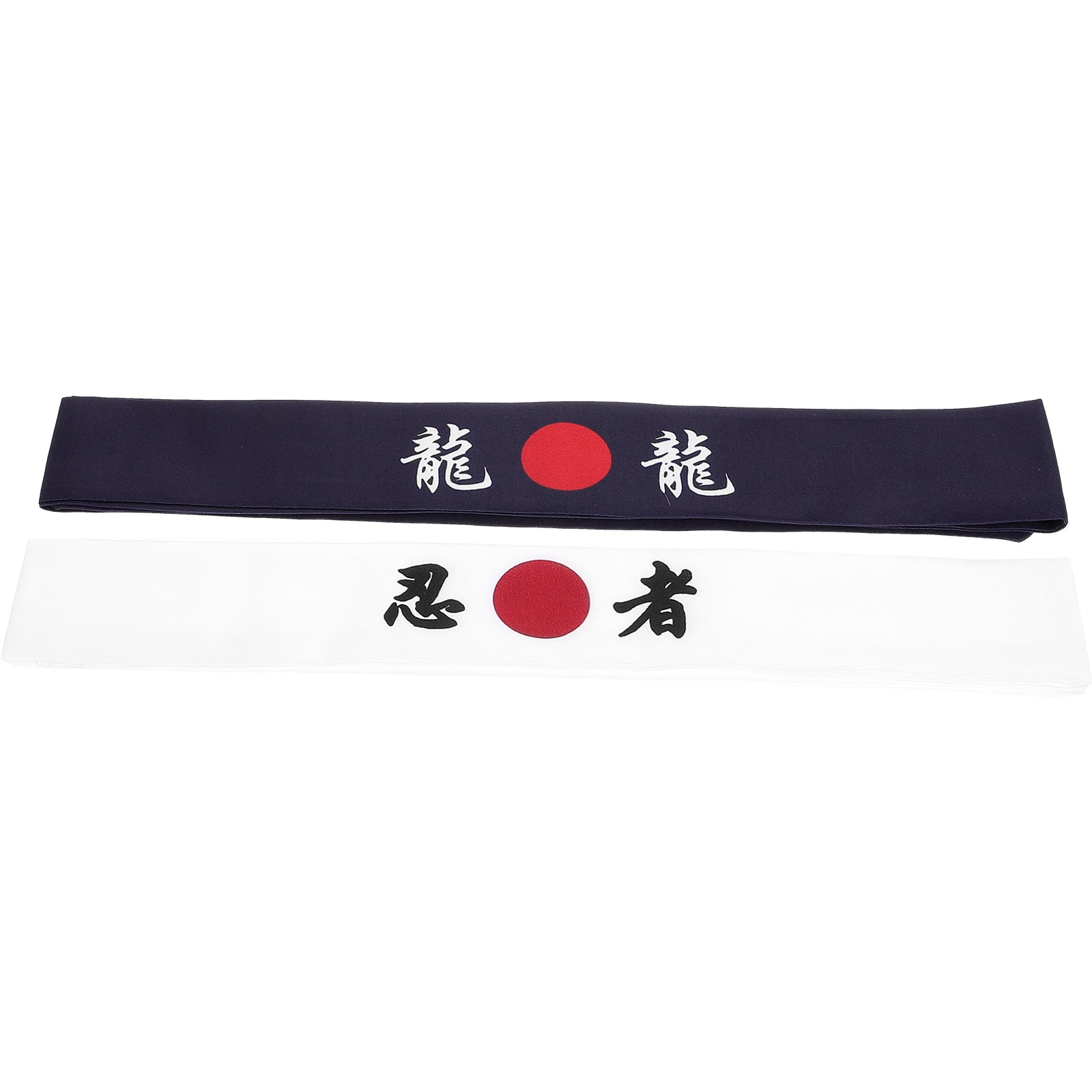 2Pcs Japanese Headband Karate Headband Workout Headband Sushi Cooking