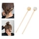 thumbnail image 3 of 2 piezas de palillos para el cabello, horquillas para moños, pinzas para el cabello para mujeres, palillos para el cabello, 3 of 6