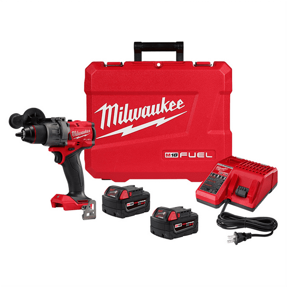 Milwaukee M18 18V, 5.0Ah 1/2 in Cordless Drill Driver, 2000 RPM
