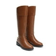 thumbnail image 3 of DREAM PAIRS Women's Knee High Riding Boots, Classic Equestrian Tall Boots with Gold Chain Detail, 3 of 8