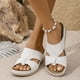 thumbnail image 1 of Karight Orthopedic ls for Women Sale Clearance Open Toe Arch Support Walking l Dressy Summer Comfortable Slip-on Shoe Cute Platform Wedge Shoes Planter Fasciitis Sliders Plus Size, 1 of 8
