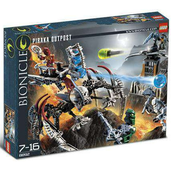 Pre-Owned Bionicle Piraka Outpost Set LEGO 8892 [Damaged Package]
