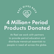 Rael Organic Cotton Cover Menstrual Regular Pads, Unscented, Chlorine Free, 16 Count