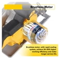 thumbnail image 3 of 125MM 5 Inch Electric Brushless Circular Saw Handheld Multifunctional Saw Woodworking Power Tool, 3 of 6