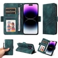 thumbnail image 5 of Funda GANGXUN para iPhone 14 Pro Max con diseño acolchado elegante, cuero PU, protección total y ajuste preciso, 5 of 5