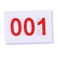 thumbnail image 4 of AMLESO Running Bib Competitor Numbers Sports Bib Lightweight Waterproof Washable Numbered Bibs for Running Cycling Basketball Soccer 001 to 100, 4 of 10